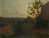 1930 ca. - Campagna orvietana al tramonto